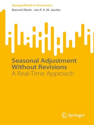 cover image of Seasonal Adjustment Without Revisions